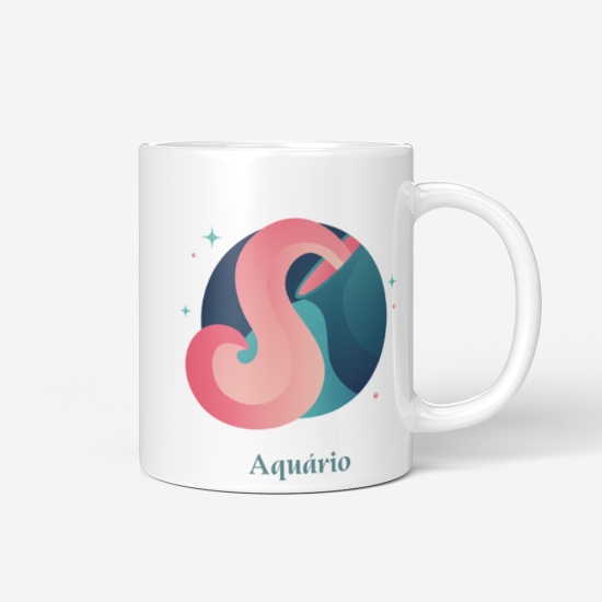 Caneca Signo Aquário 1